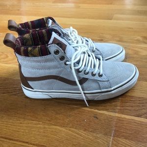 Vans high top sneakers